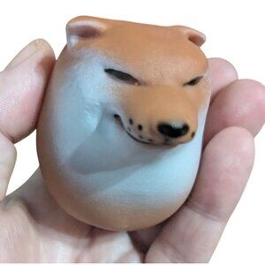 Shiba Inu Dog Egg D.O.G.E. Stress Relief Ball Elon Musk Donald Trump Easter NEW